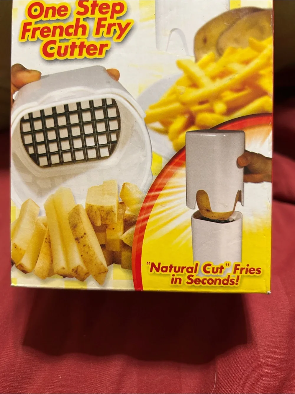 Perfect Fries One Step French Fry Cutter - White As Seen on TV
